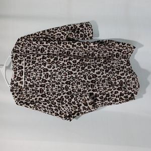 Newbury Kustom Cheetah Print Kimono